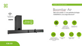 KLIP xtreme Boombar Air 2.1 200W BT perfecta TV Deportes y Pelis